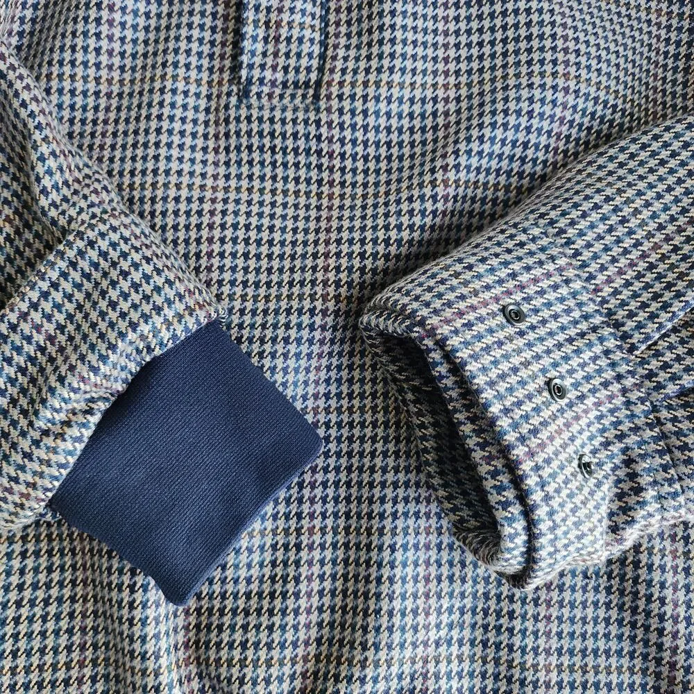 Vintage Zero Restriction Golf Pullover Jacket Large Silk Cashmere Wool USA Made